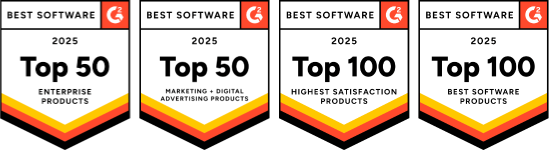 Top rated on G2